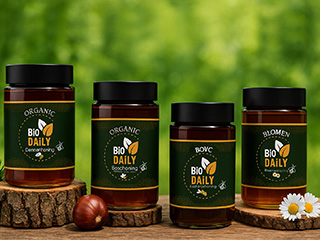 Greek organic honey