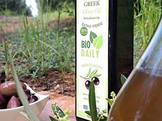 Organic extra virgin greek olive oil