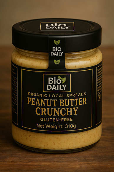 Organic peanut butter crunchy