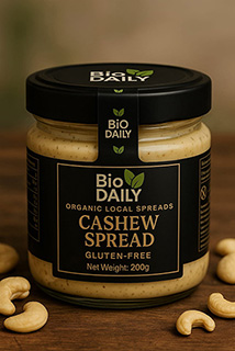 Organic cashew spread